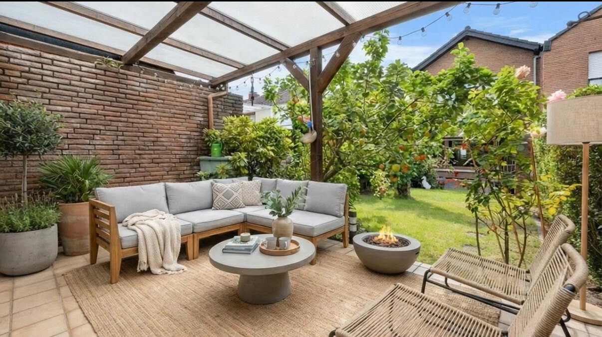 Visualisierung, Terrasse