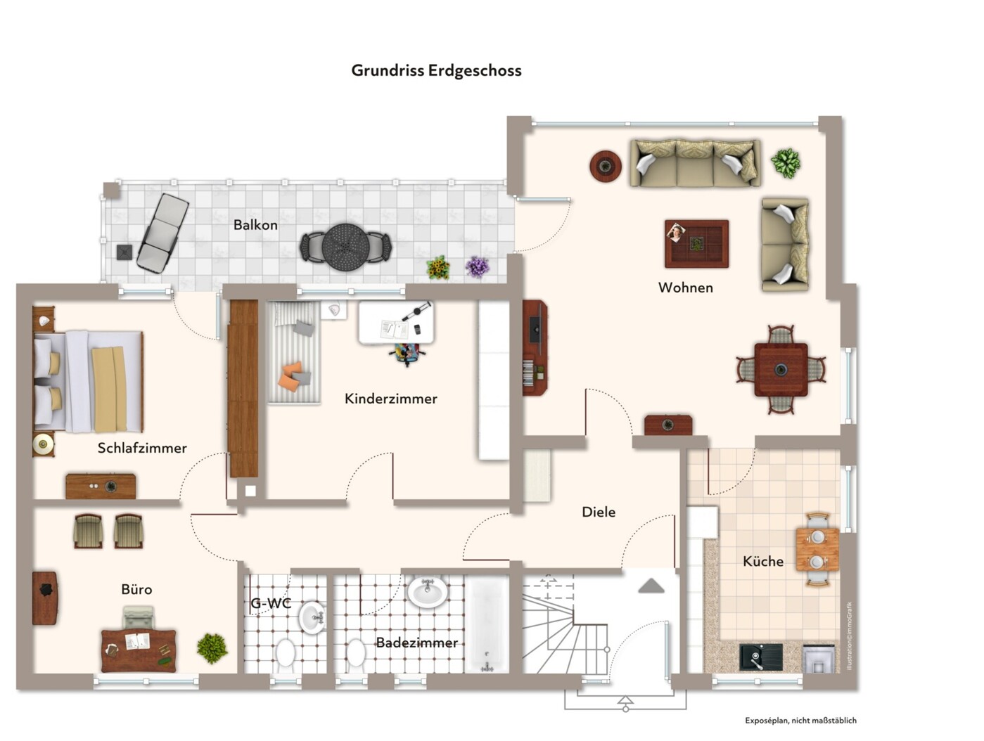 Grundriss Erdgeschoss