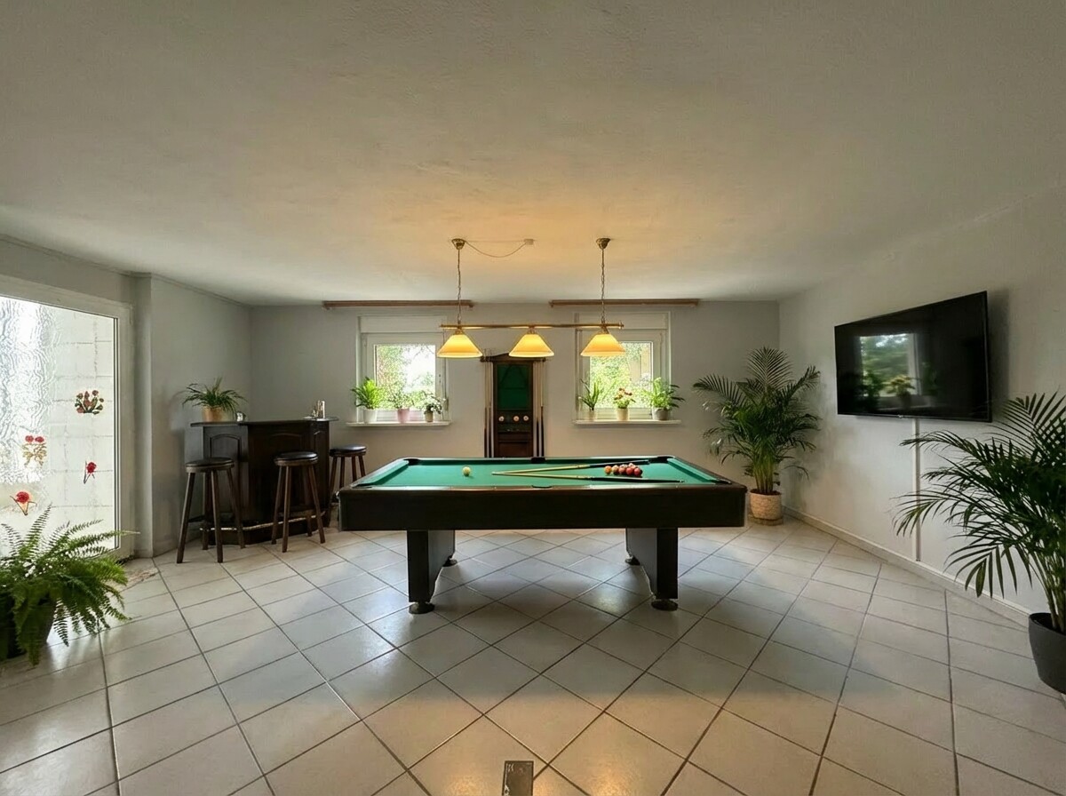 Visualisierung, Hobbyraum, Keller