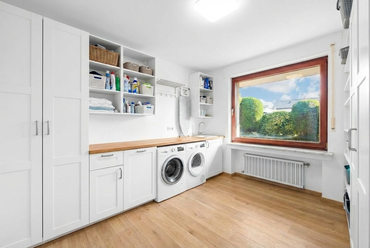 Visualisierung, Hauswirtschaftsraum, Souterrain