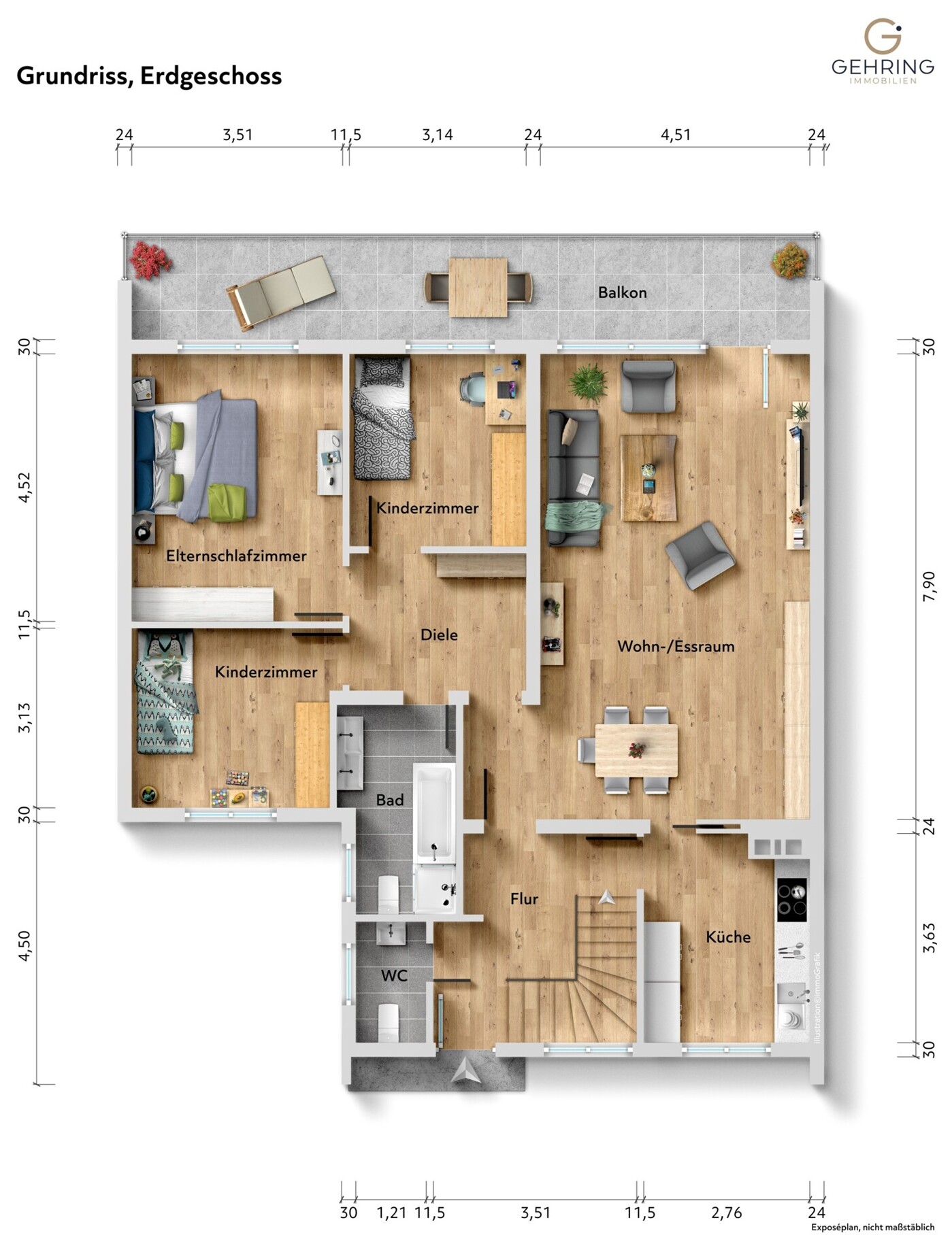 Grundriss Erdgeschoss