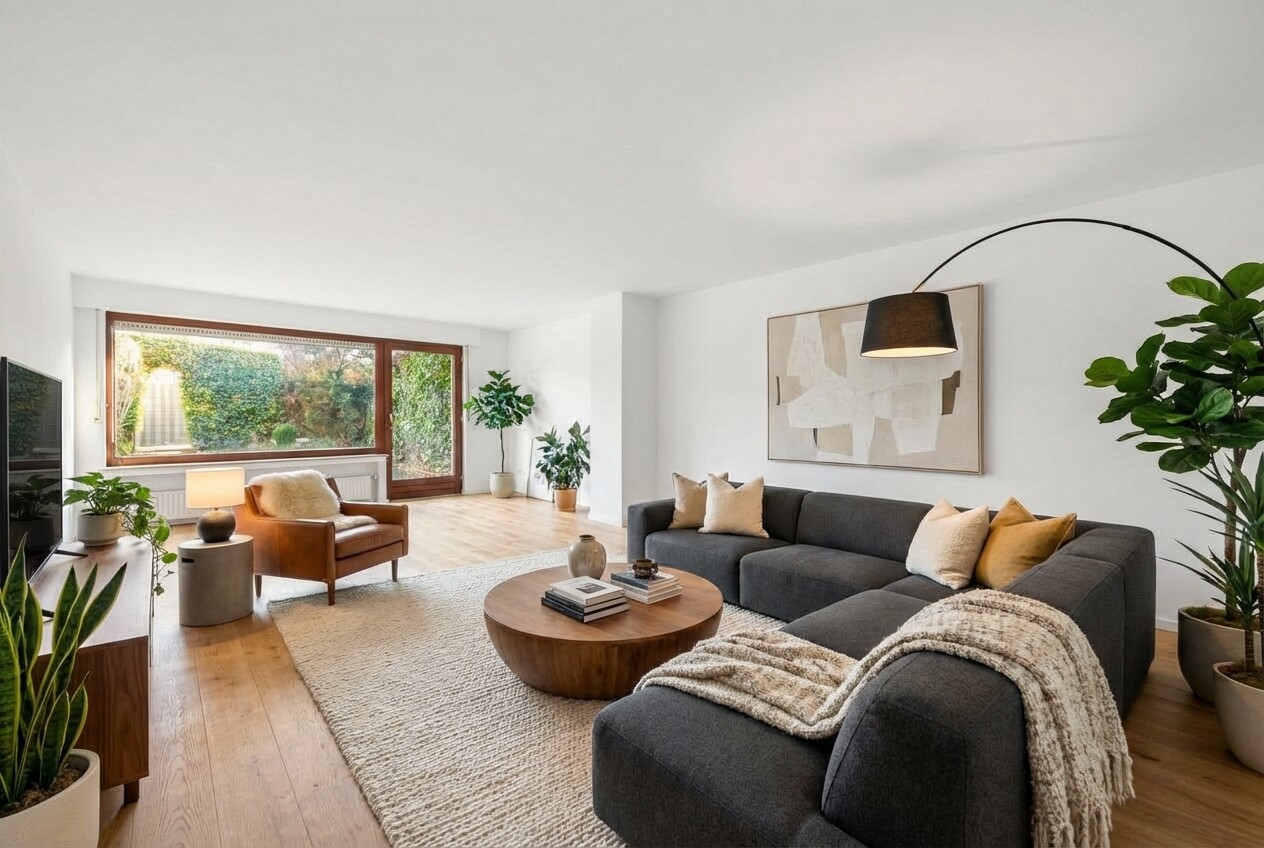 Visualisierung, Wohnzimmer, Souterrain