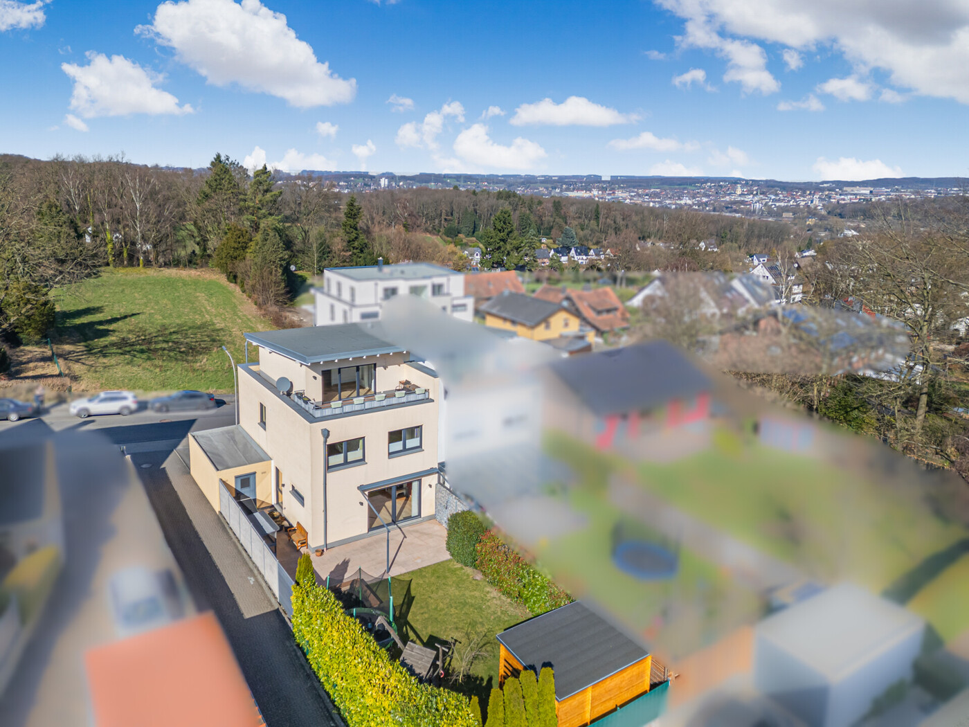 Rückansicht, Drohne