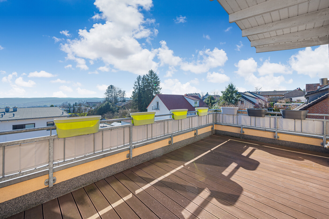 Dachterrasse, Aussicht
