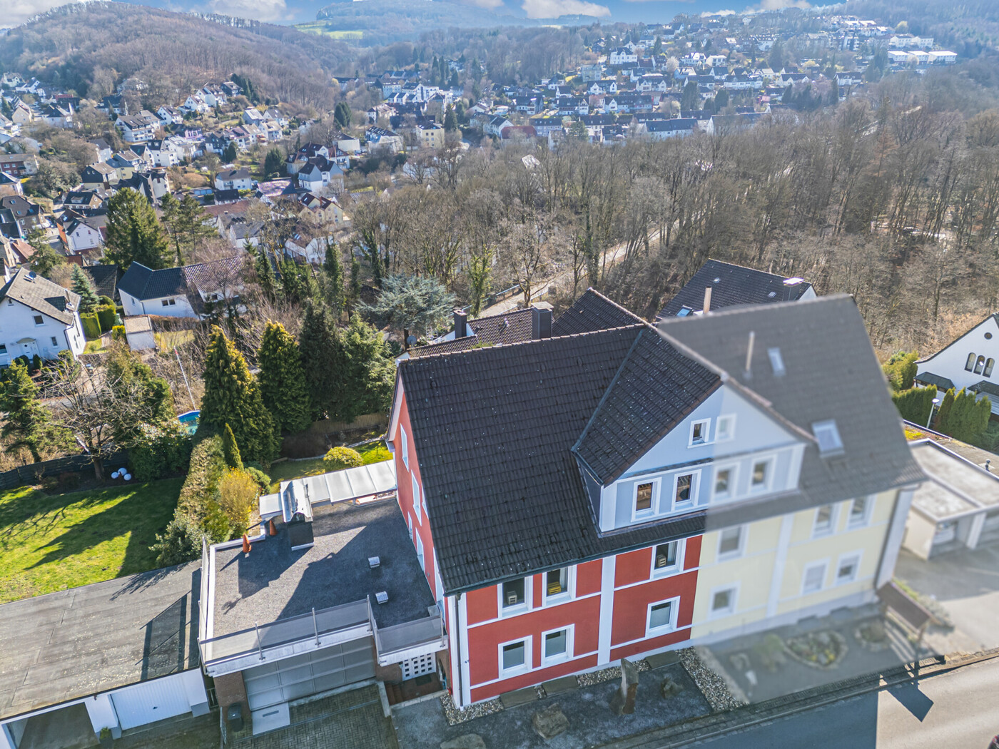 Übersicht, Drohnenaufnahme