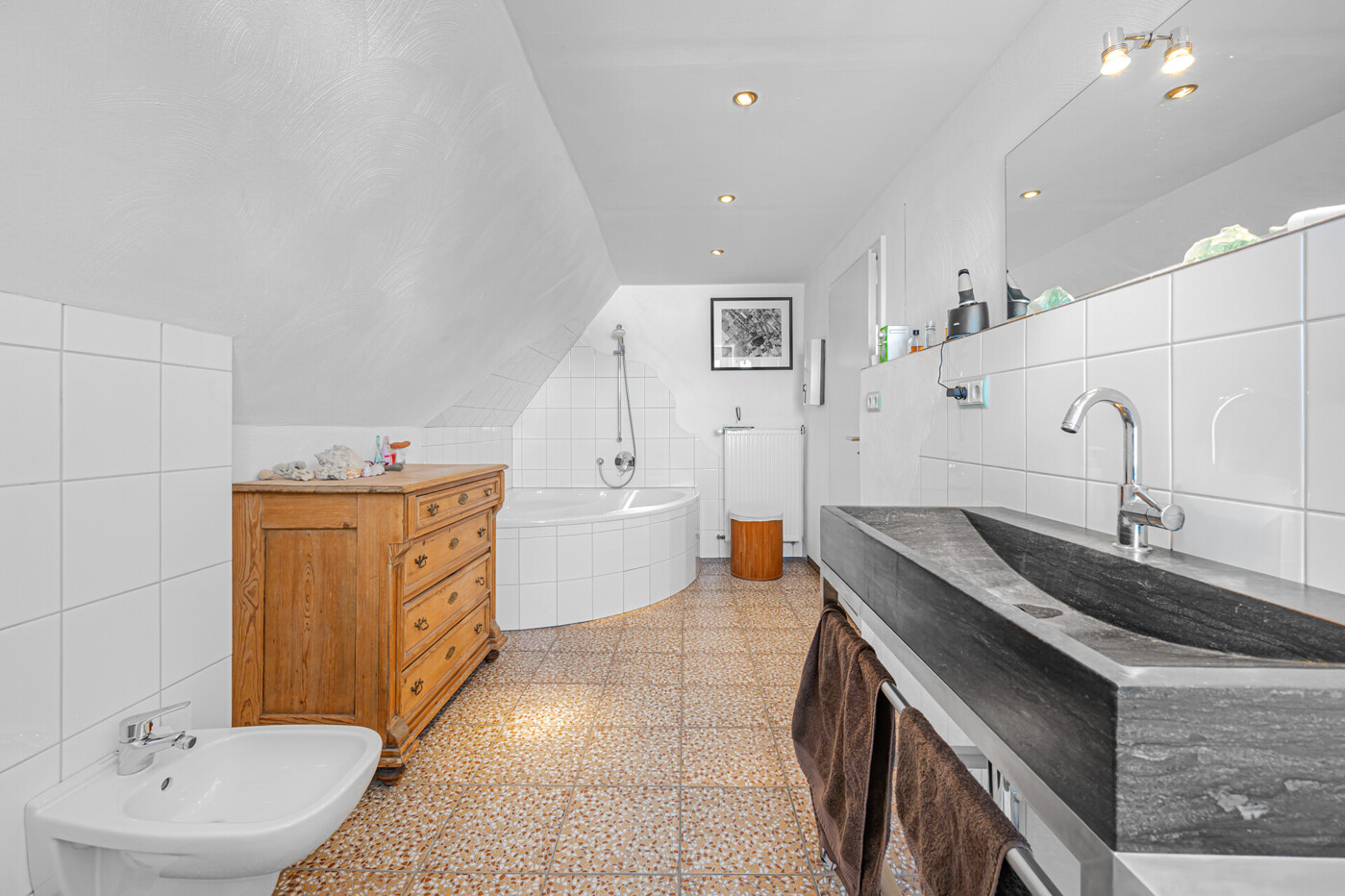 Badezimmer, Dachgeschoss