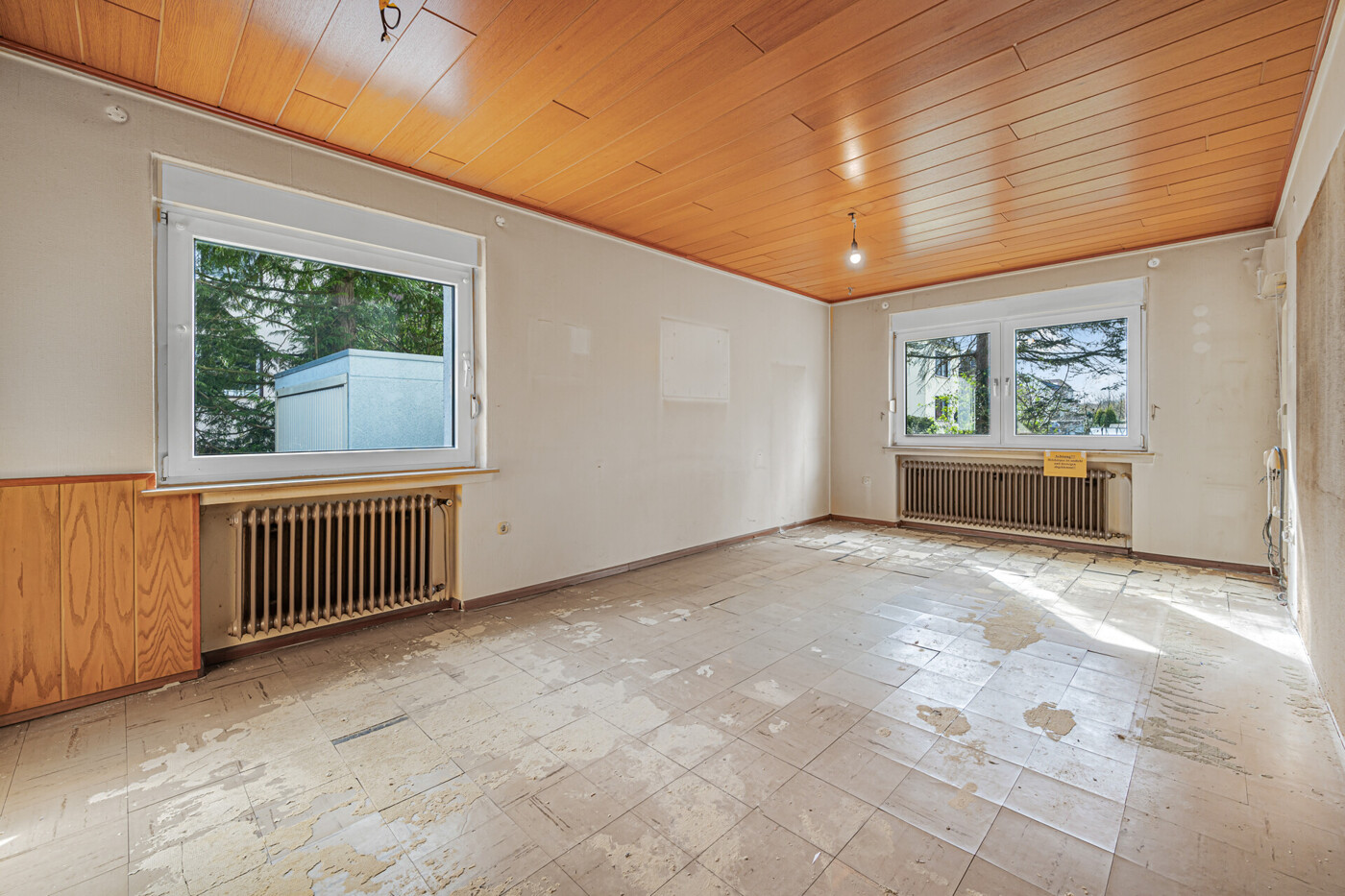 Wohnzimmer, aktueller Stand