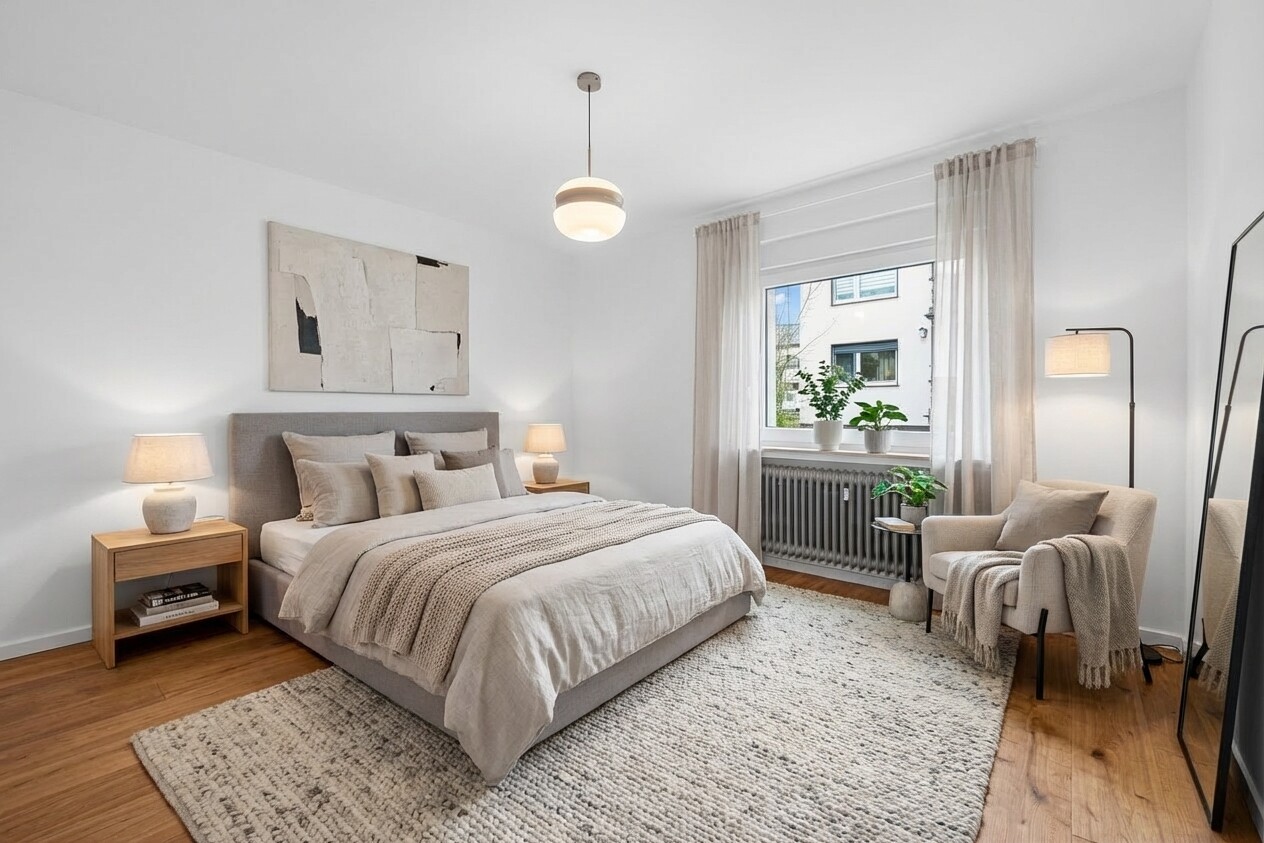 Schlafzimmer, Visualisierung