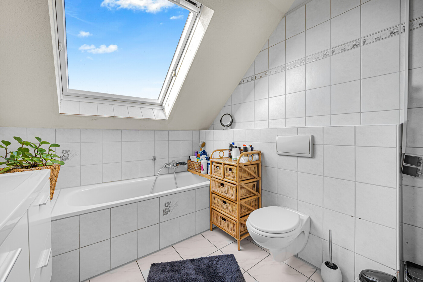 Badezimmer, Spitzboden