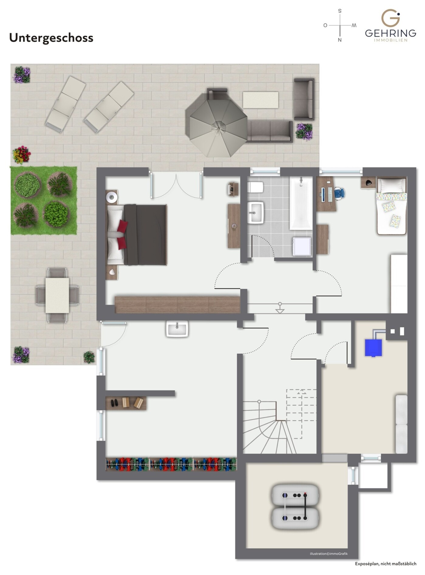 Grundriss Untergeschoss