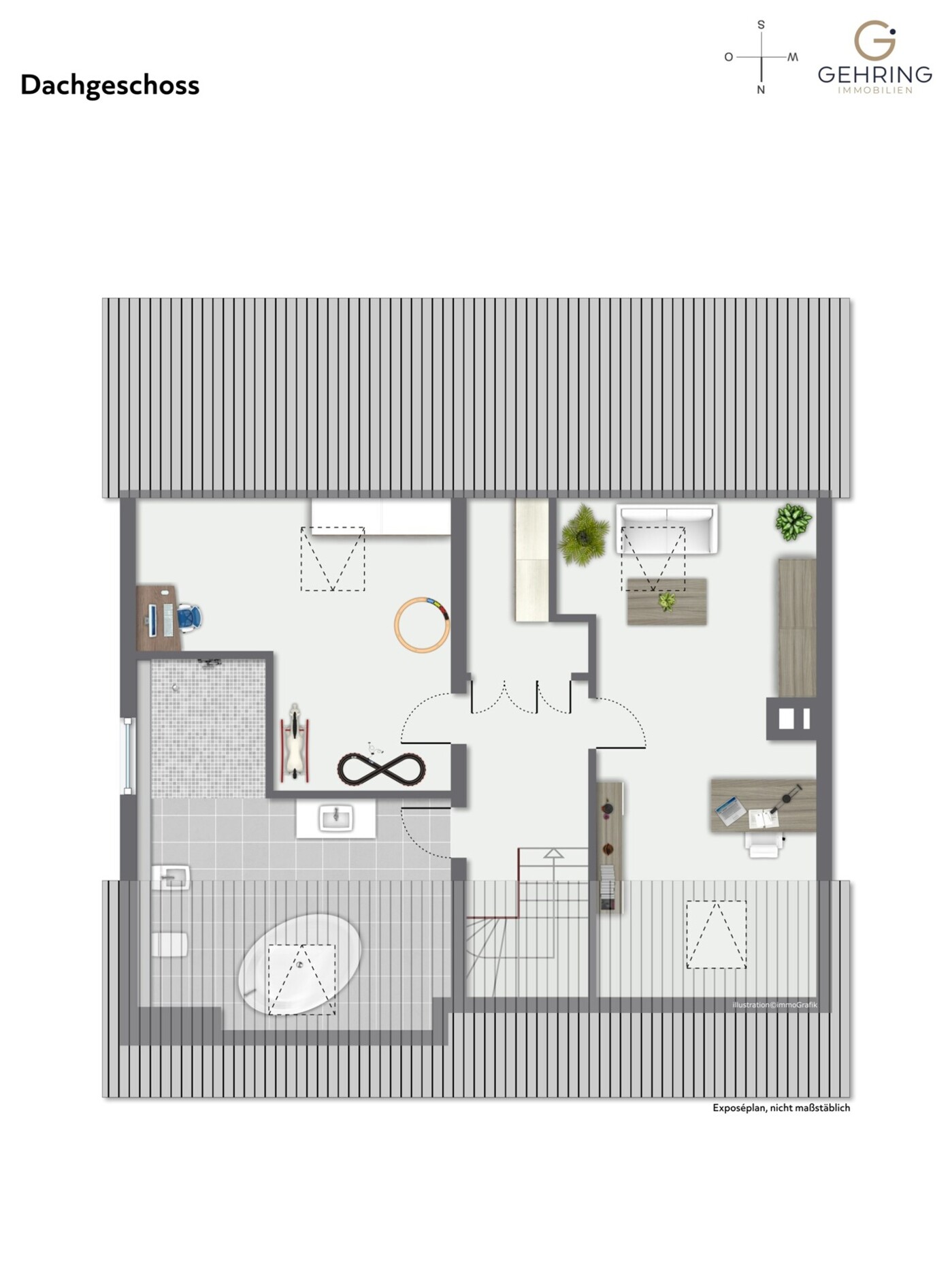 Grundriss Dachgeschoss