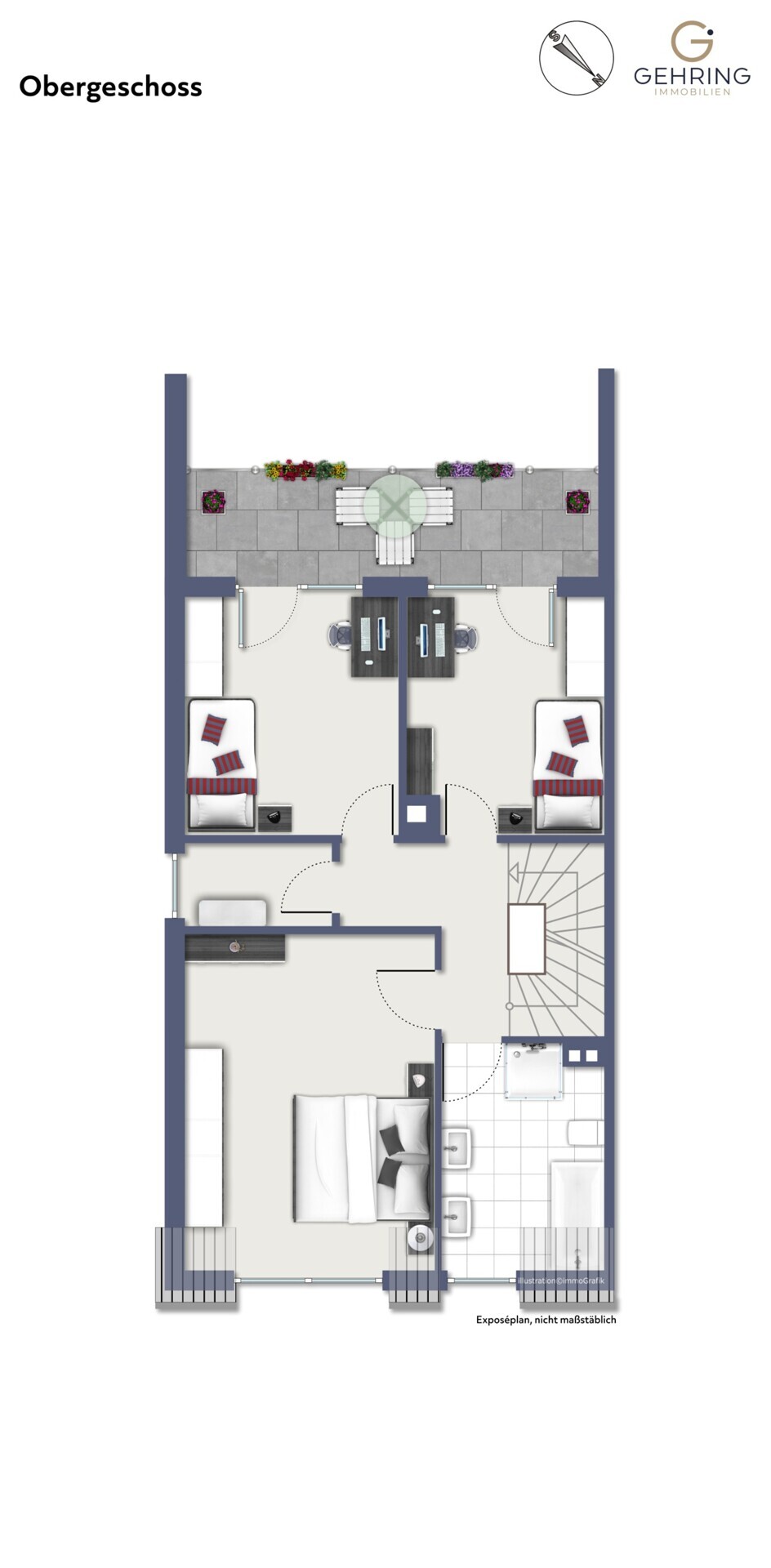 Grundriss Obergeschoss