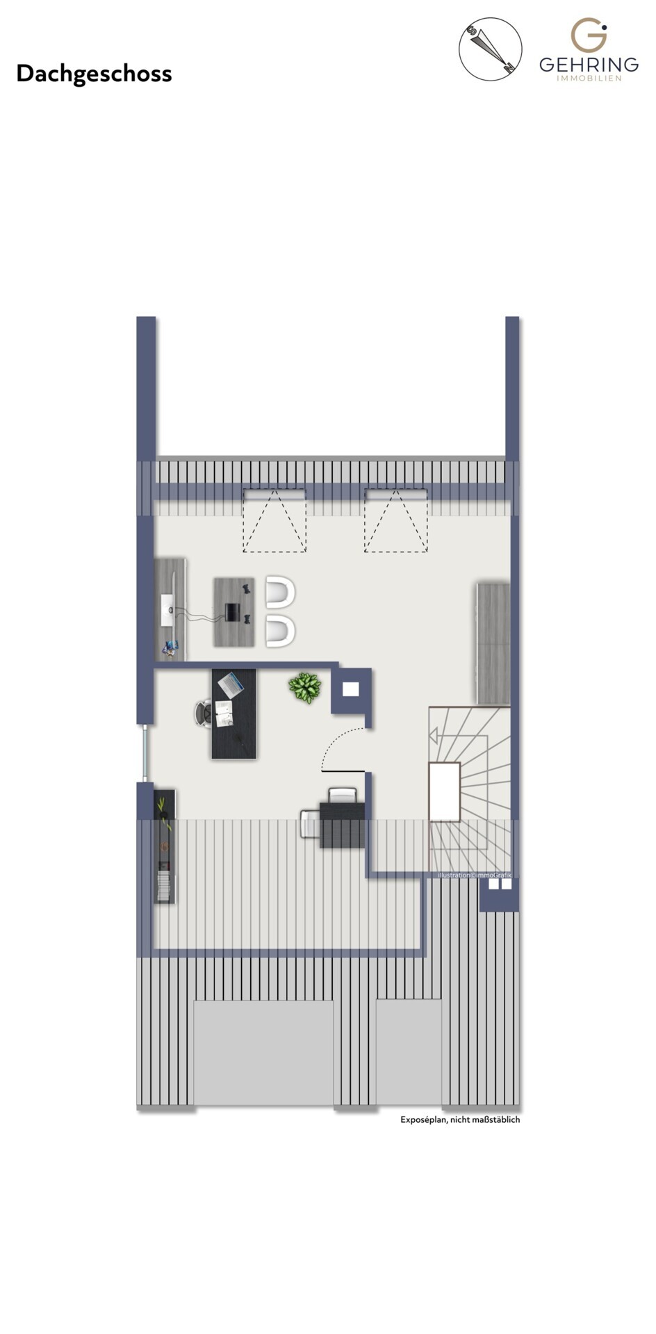 Grundriss Dachgeschoss