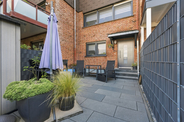Terrasse, Hauseingang