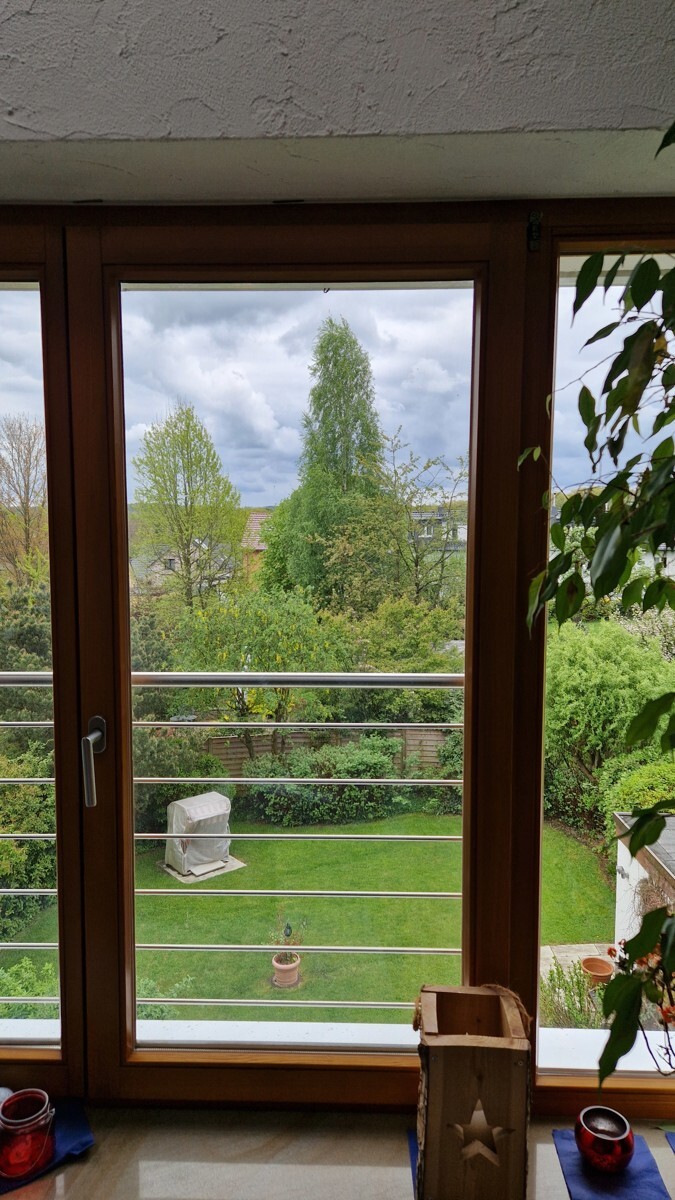 Ausblick Wohnzimmer