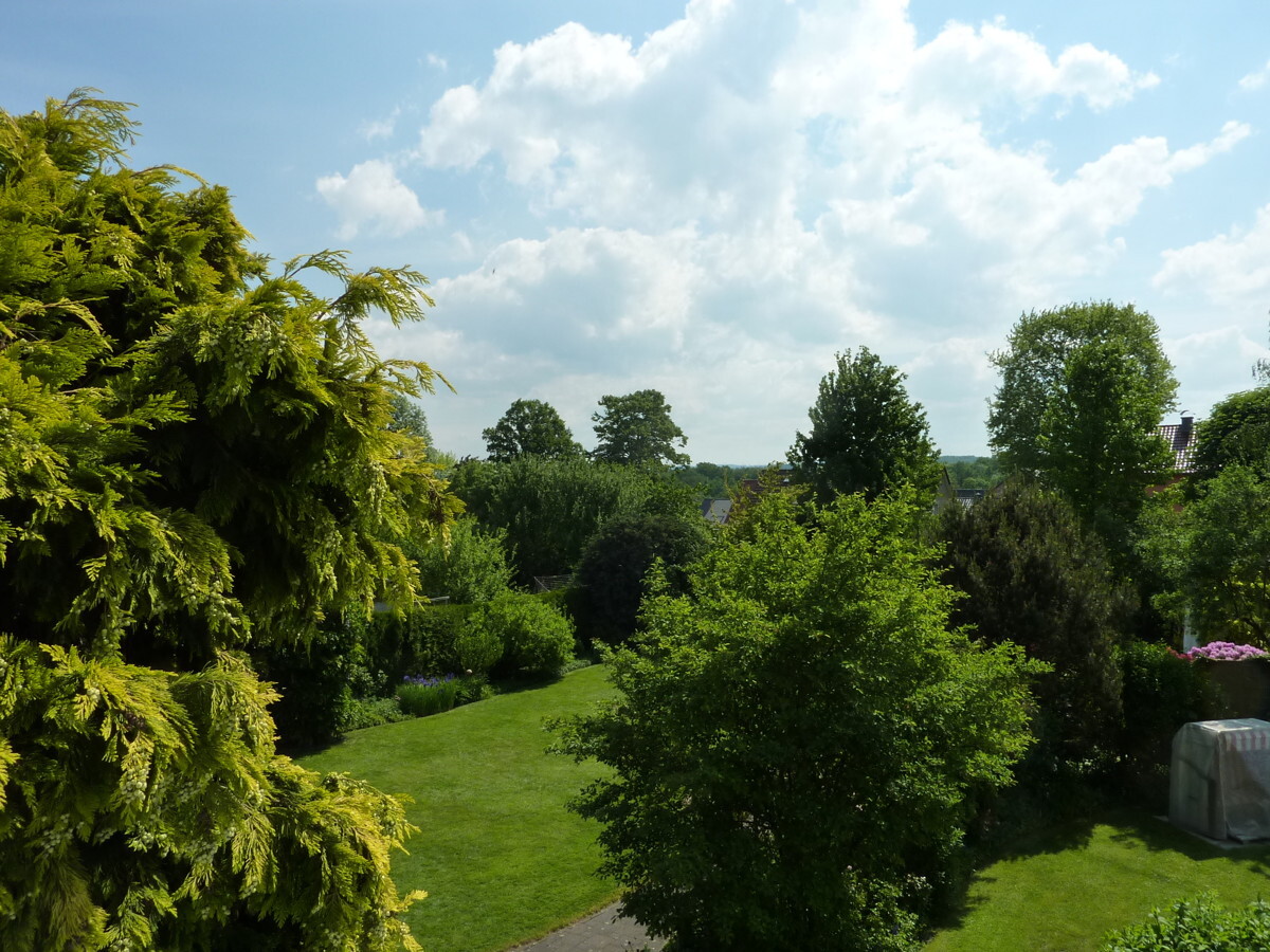 Ausblick vom Balkon