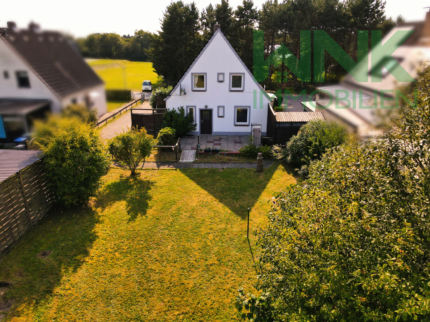 Gartenansicht Haus 1