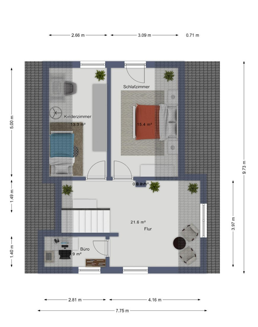 Obere Etage