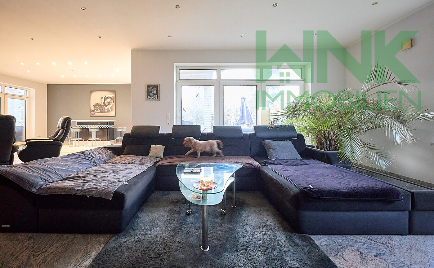 Gemütliche Sofalandschaft