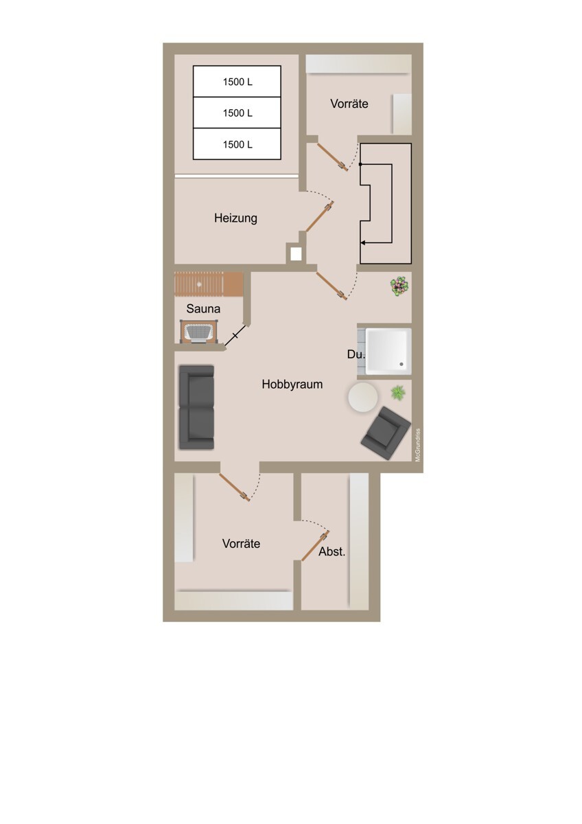 Grundriss UG