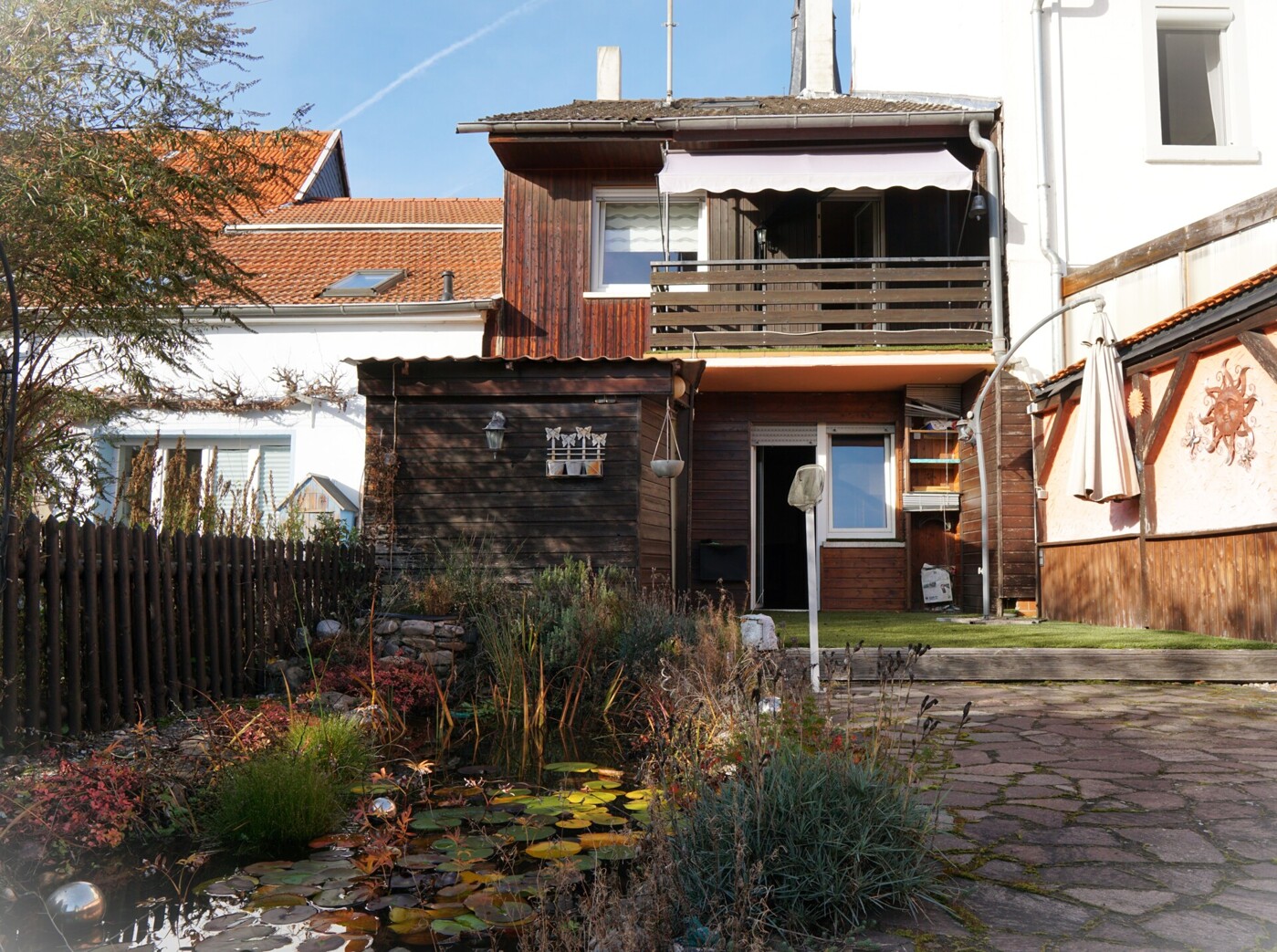 Ansicht vom Garten aus