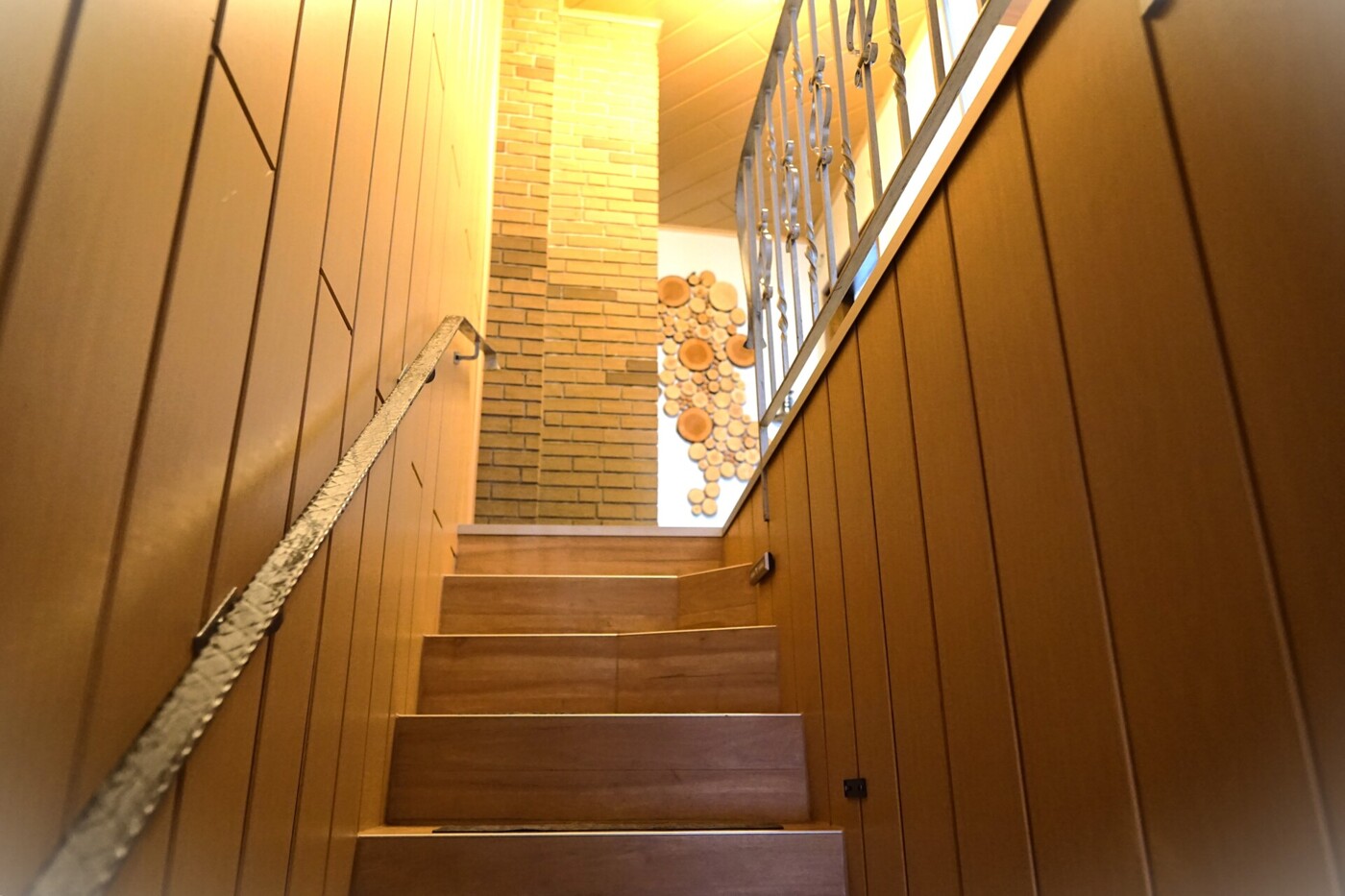 Treppe im neueren Teil