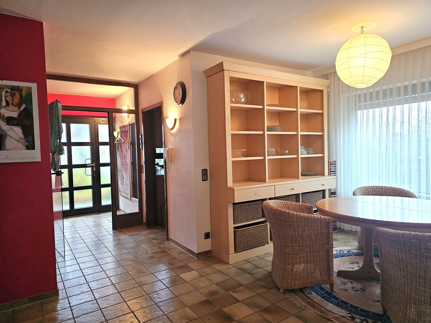 angrenzender Essbereich