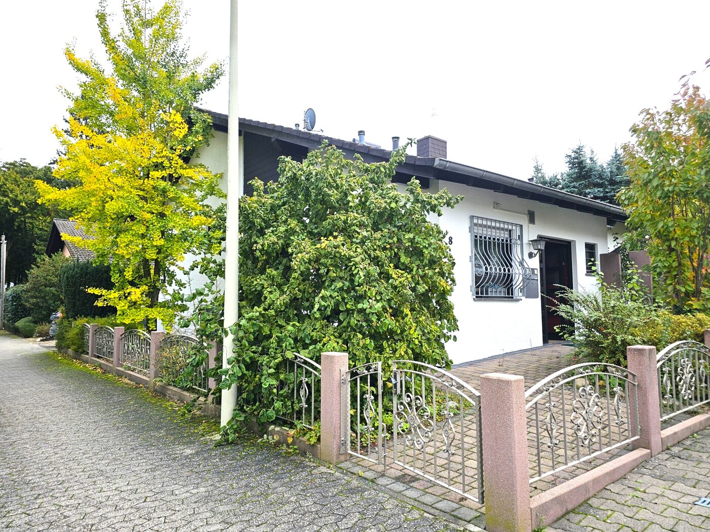 eingefriedetes Grundstück