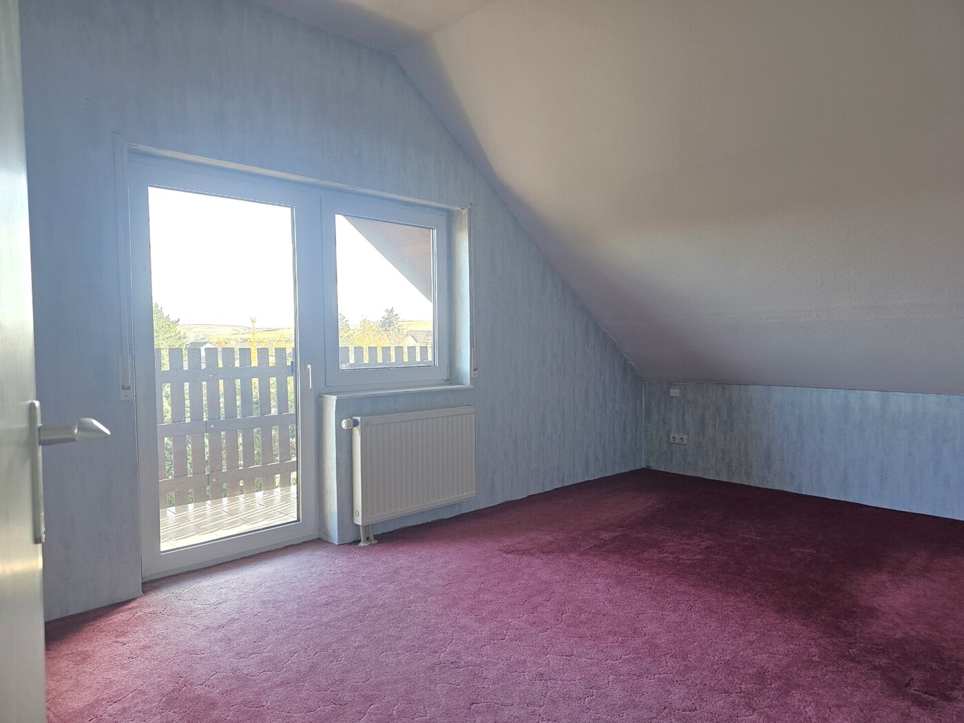 Schlafzimmer DG mit Balkon