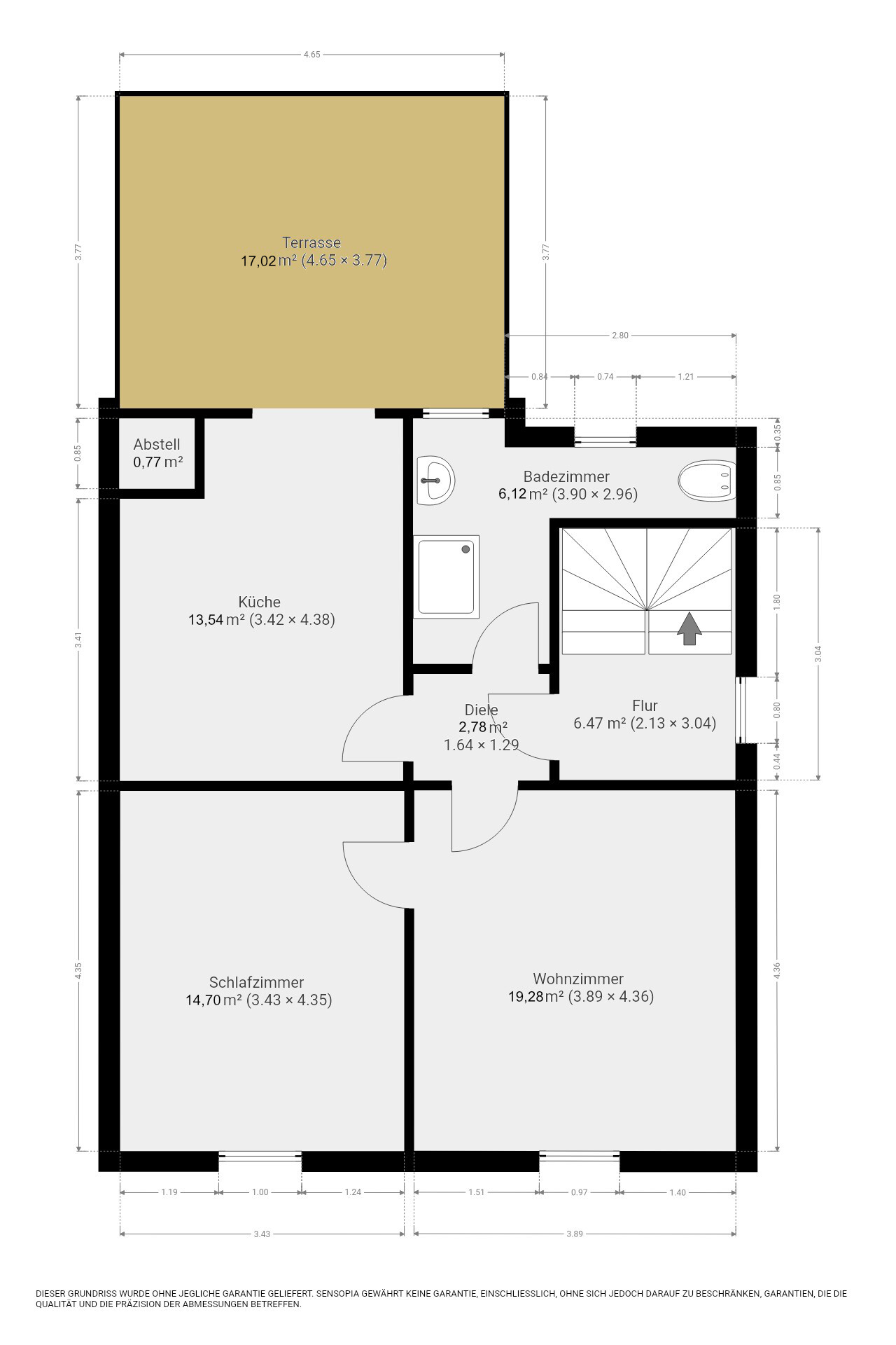 Grundrisse - 1. Stock