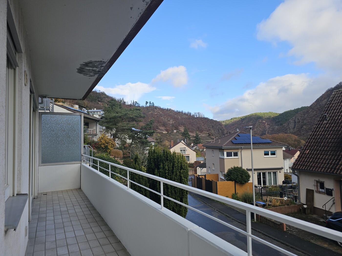 Balkon mit schöner Aussicht
