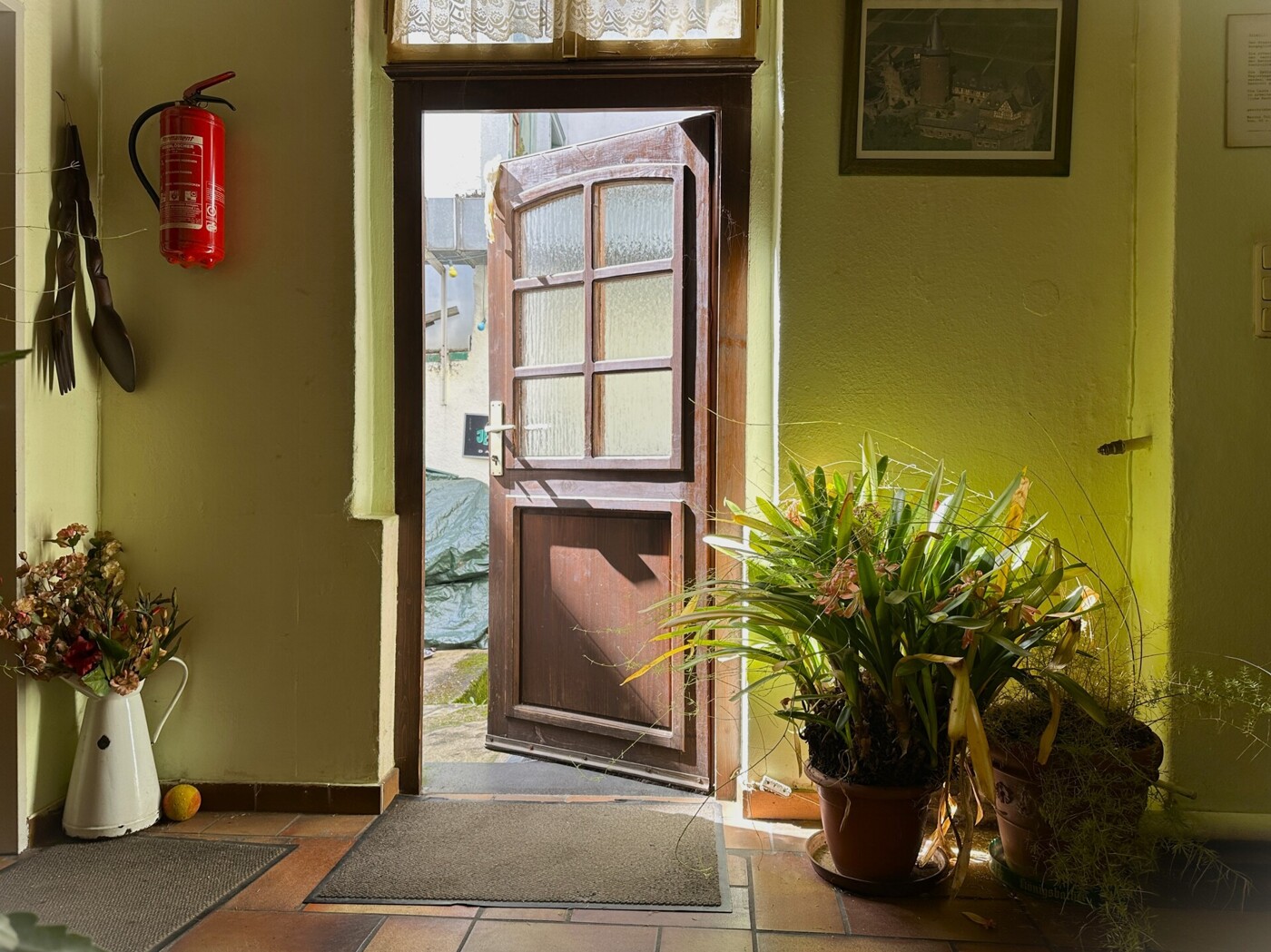 Zugang zum Innenhof