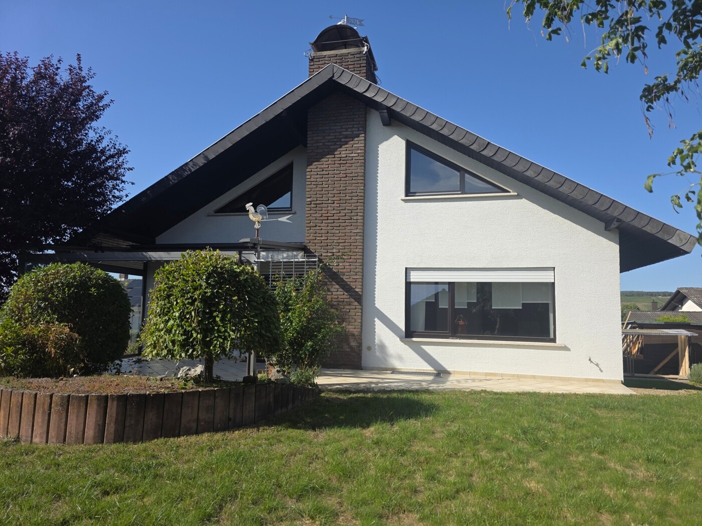 Ansicht vom Garten aus