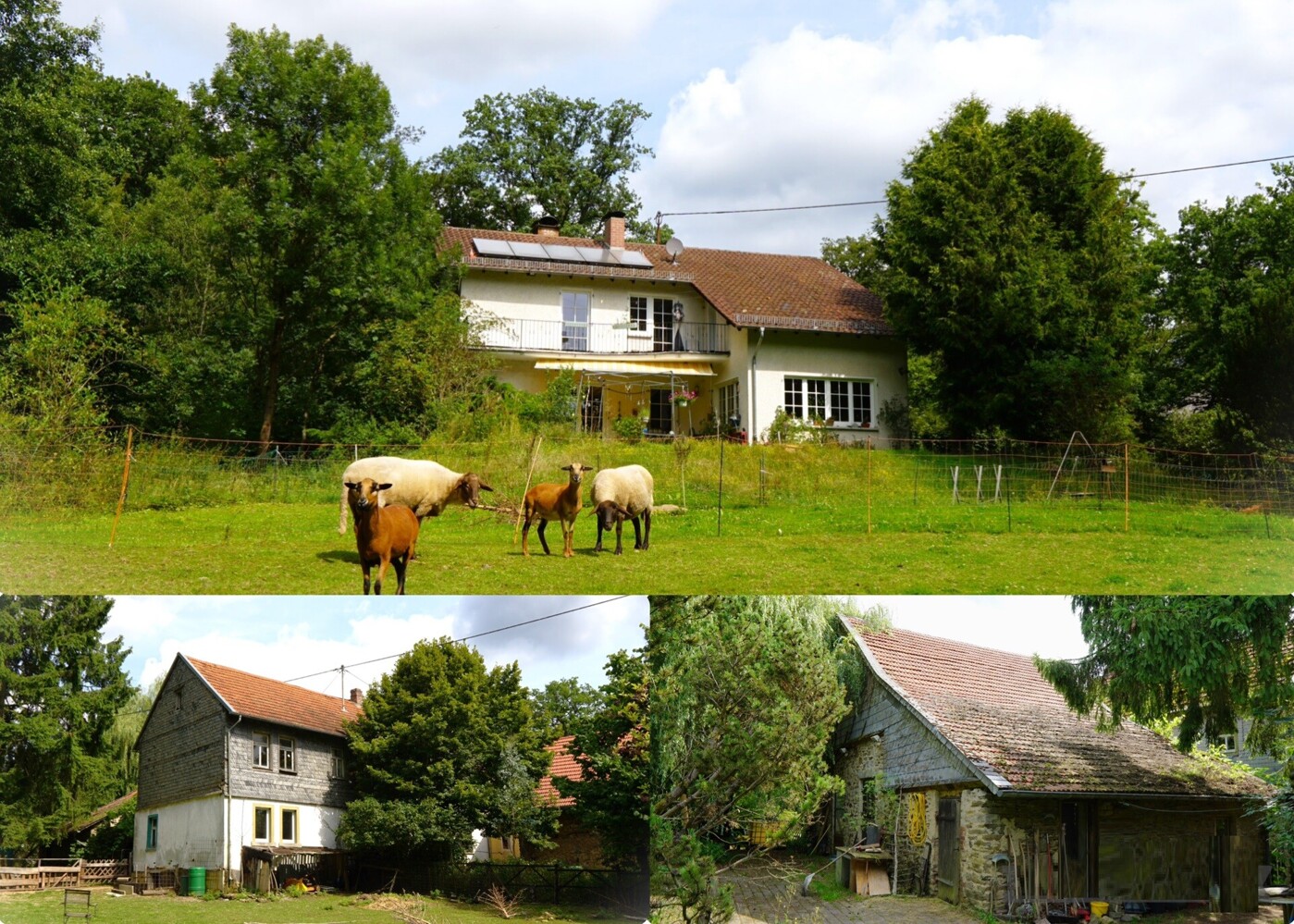 Haus mit Nebengelass