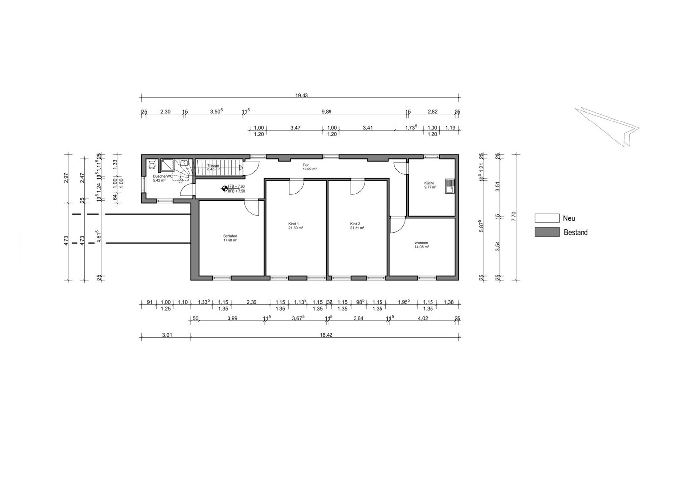 2. OG (Haus 1)