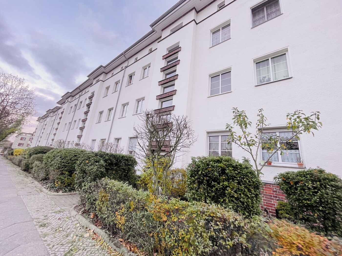 Blick in Richtung MFH