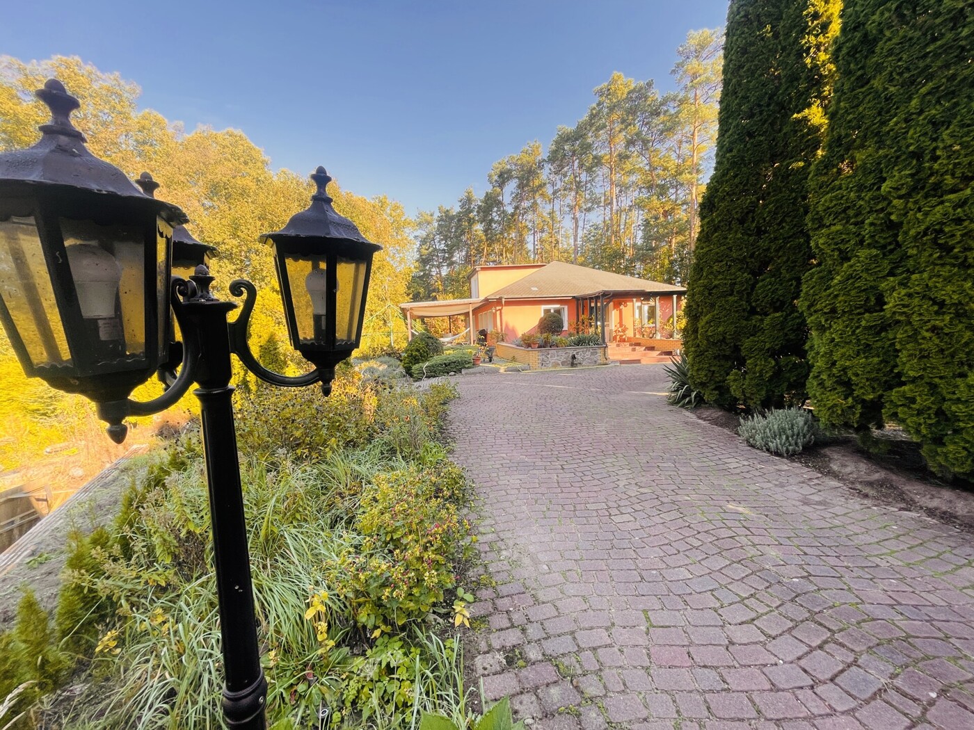 Blick in Richtung EFH