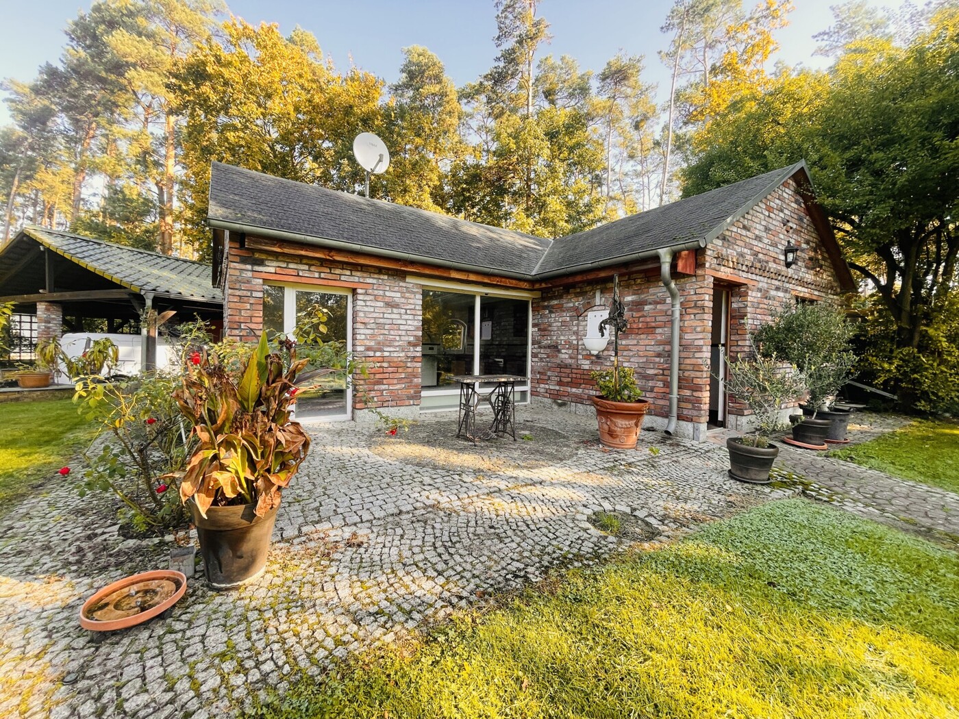 Gästehaus - Terrasse