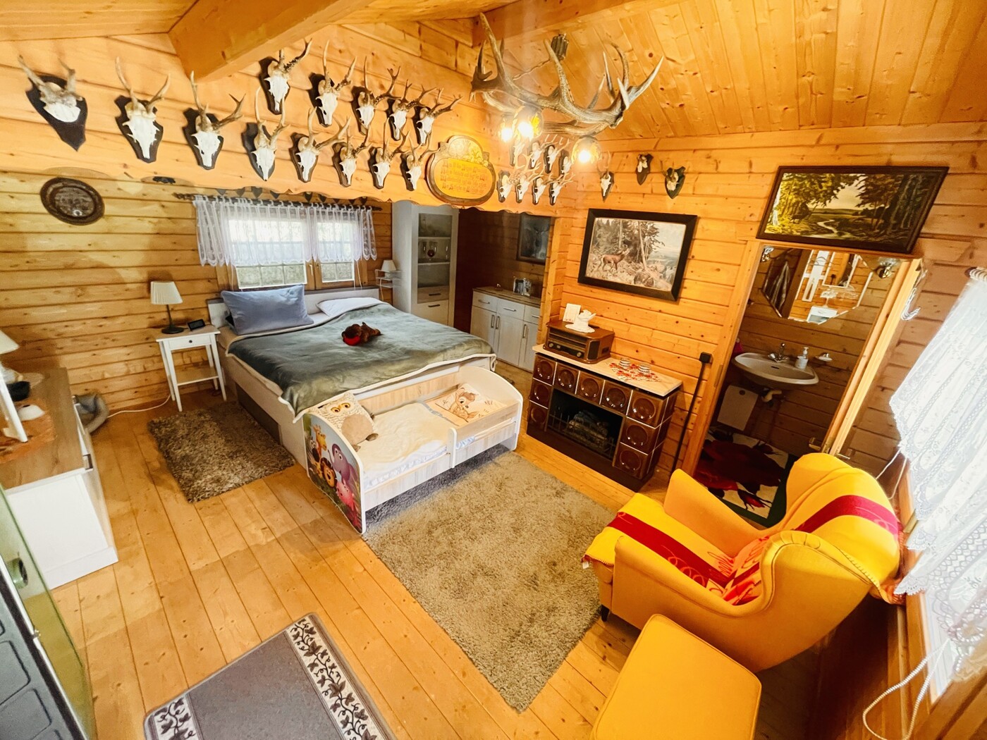 Blick in Richtung Gästehaus