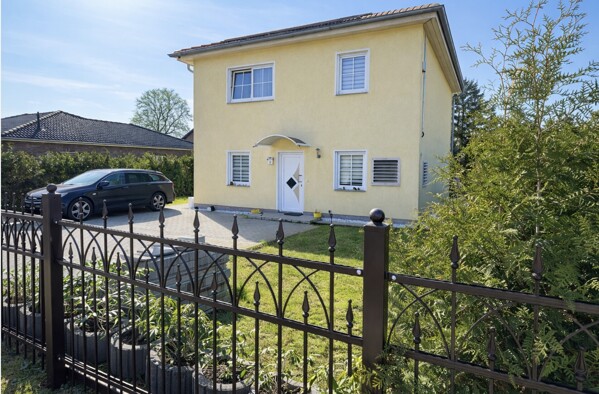 Blick in Richtung Stadtvilla