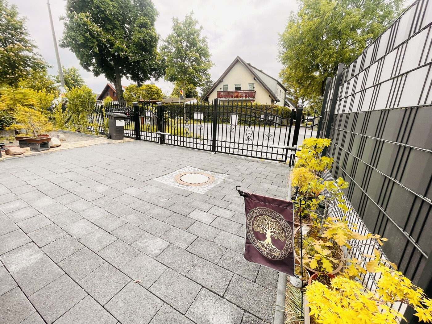 Blick in Richtung Ausgangsbereich 