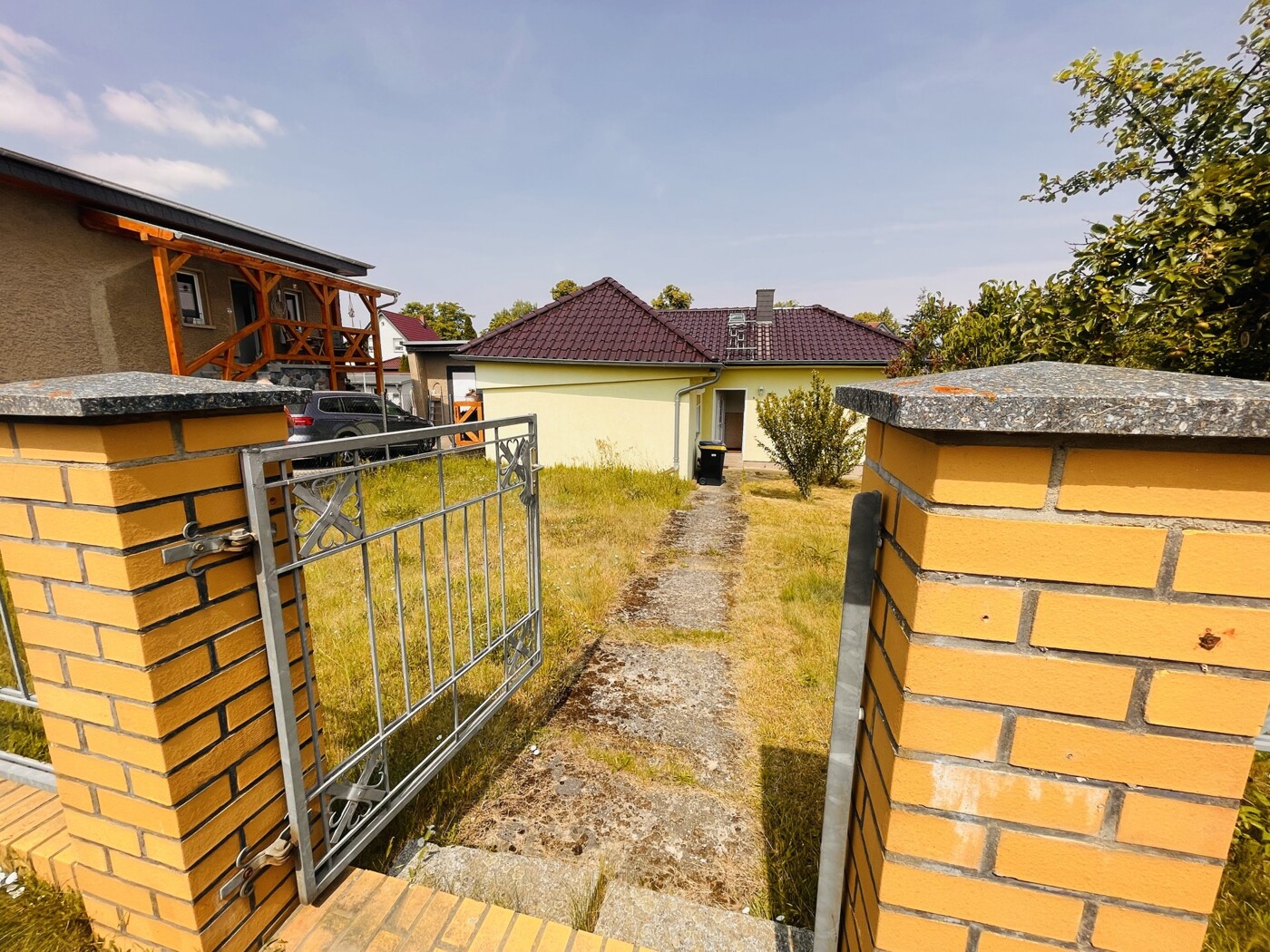 Blick in Richtung Eingang