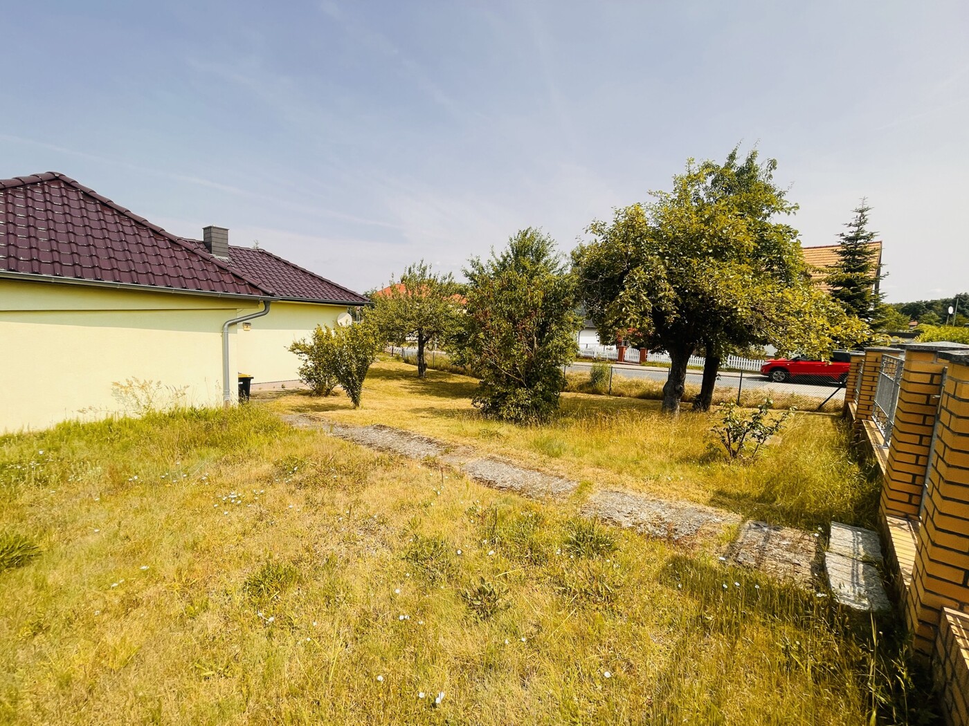 Blick in Richtung Gartenbereich