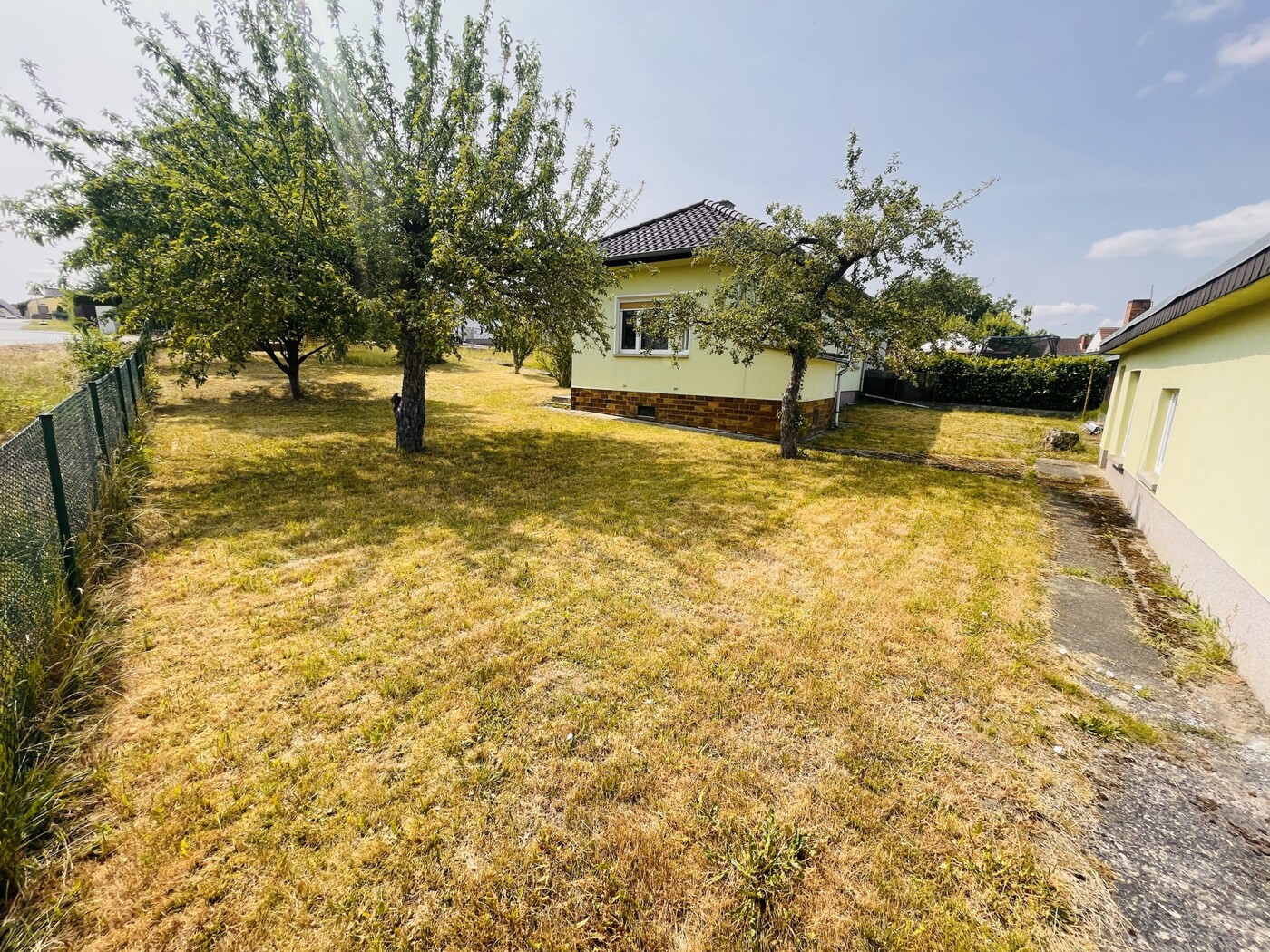 pflegeleichter Gartenbereich 