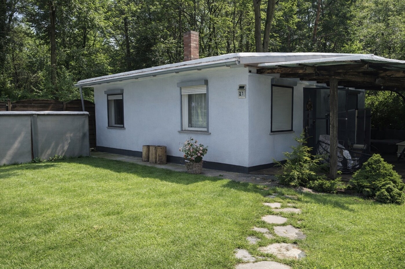 Bungalow - Frontansicht 