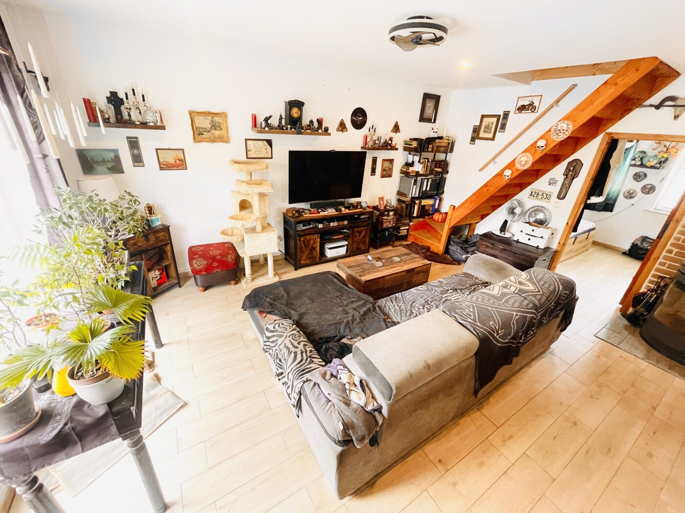Blick in Richtung - Wohnzimmer 1/2