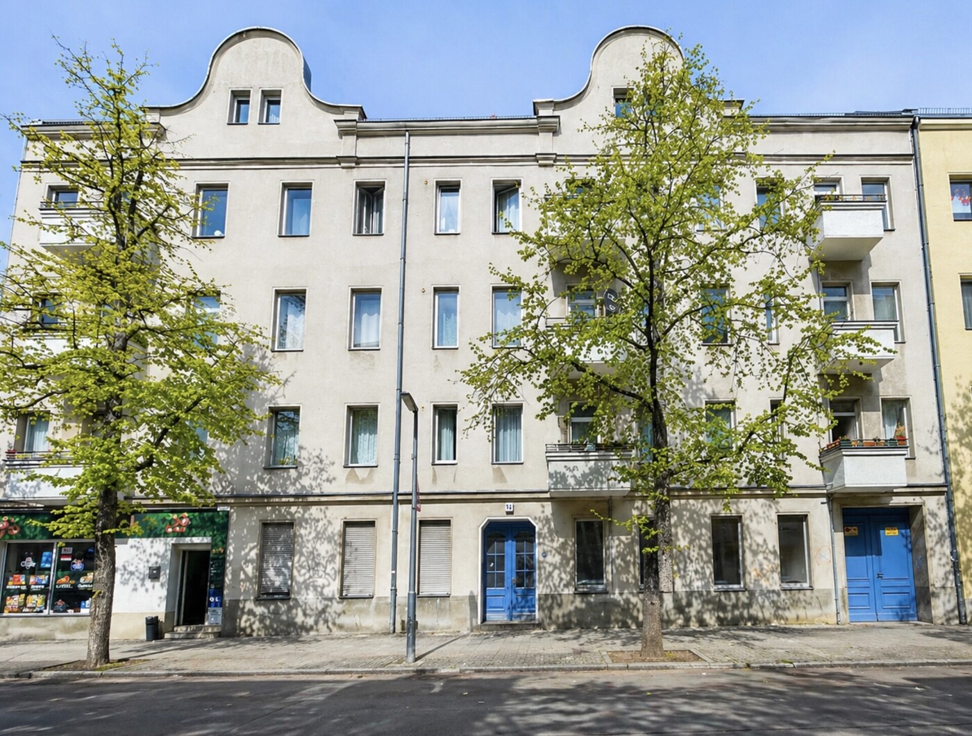 Frontansicht zum MFH