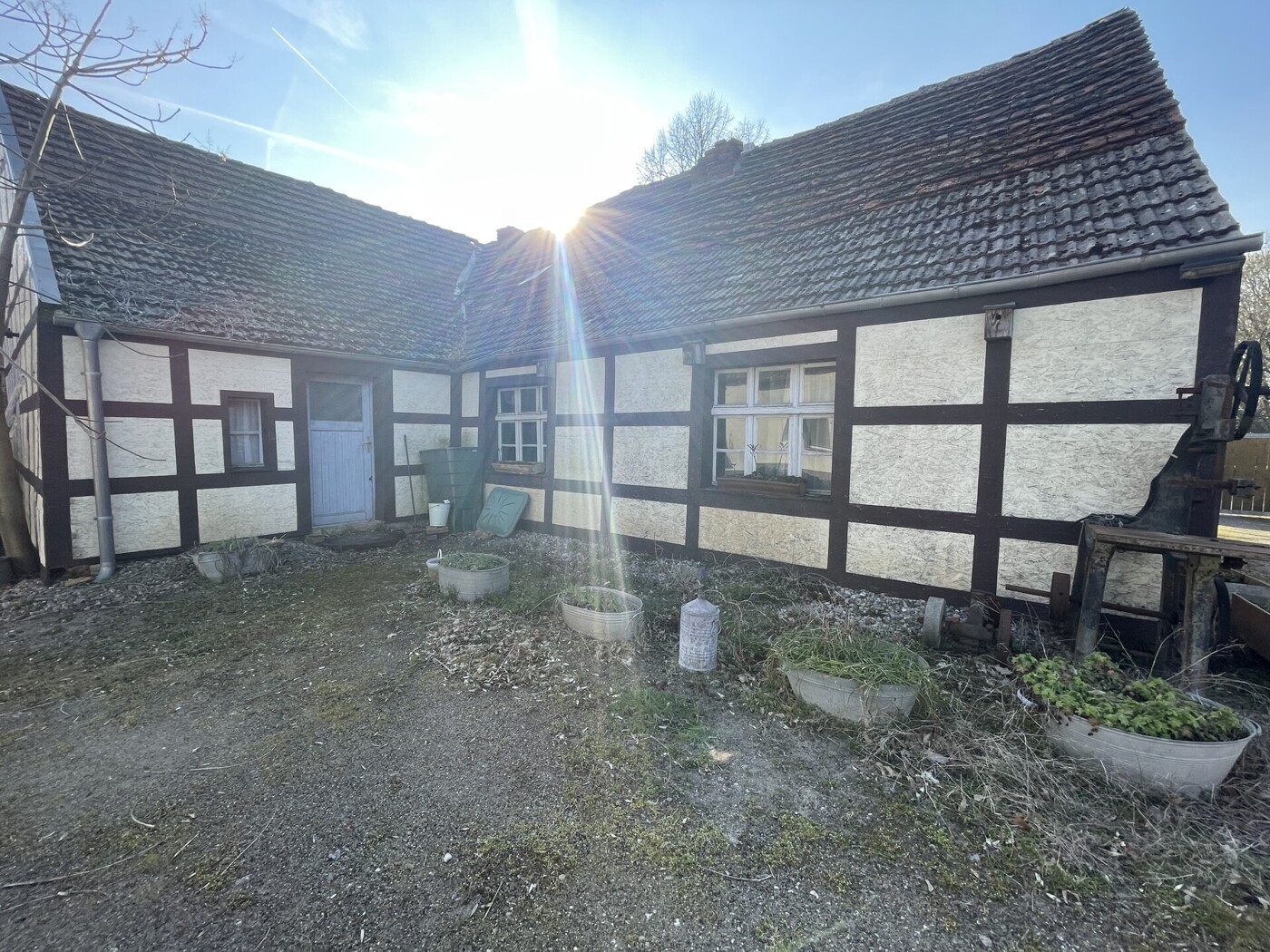 Fachkwerkhaus - Seitenansicht