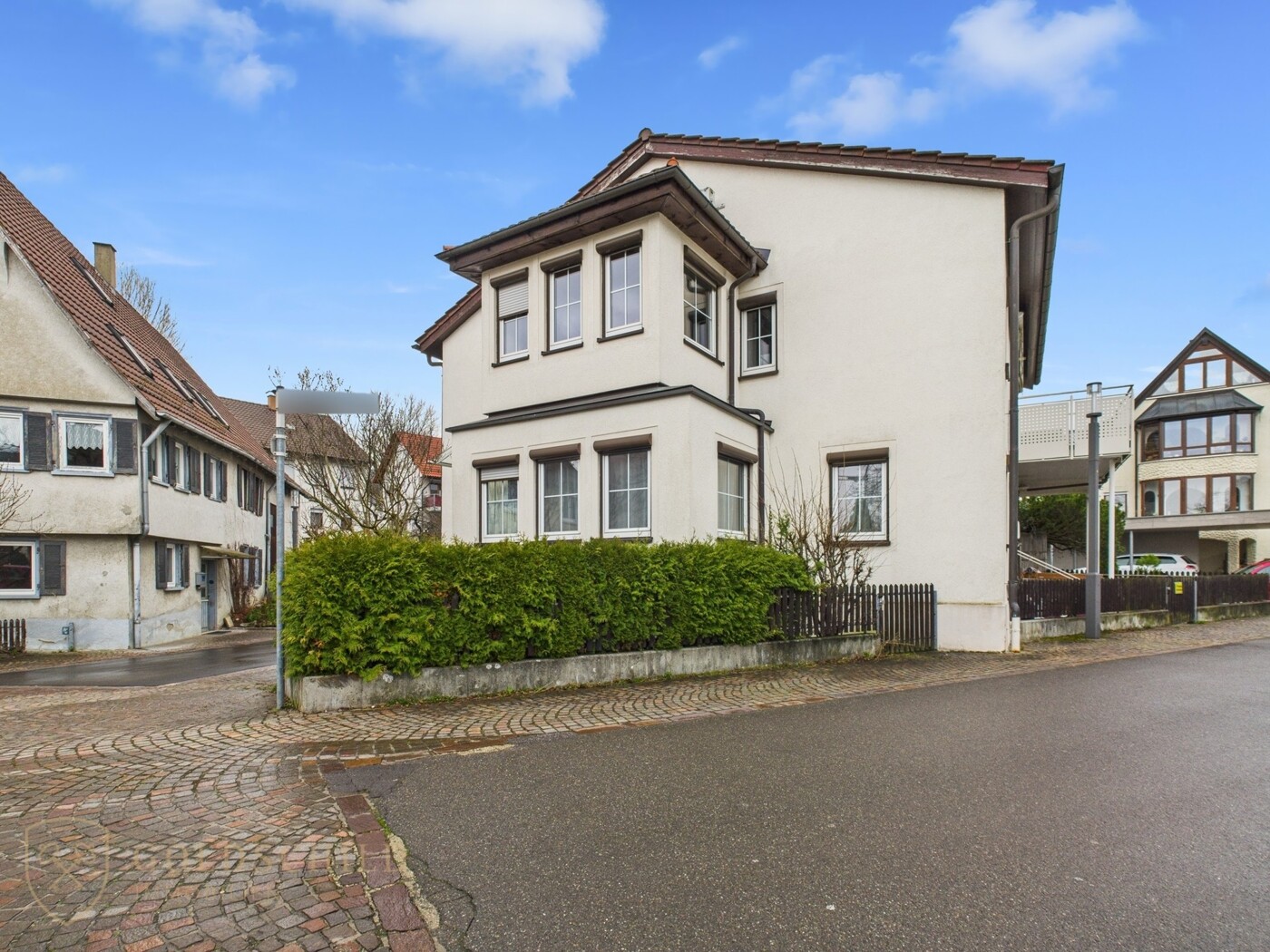 Ansicht Haus Erker