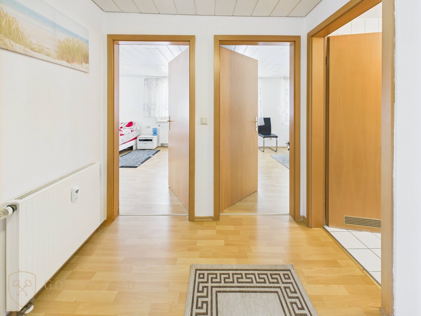 Blich zu den Schlafzimmern